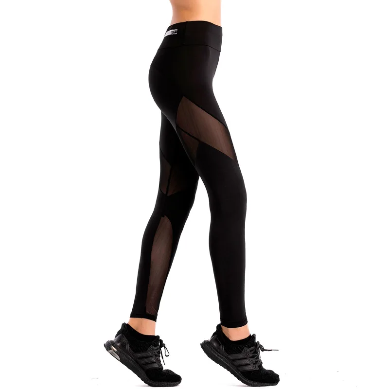Europe and the United States new back waist fashion zipper stitching mesh clothing leggings women
Europe and the United States new back waist fashion zipper stitching mesh clothing leggings women