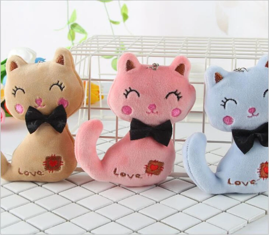 3Colors Little Size 9CM NEW Cat Plush Animal Stuffed Kitty Cat Key chain TOY Kid's Party Plush TOY Bouquet Plush Dolls
3Colors Little Size 9CM NEW Cat Plush Animal Stuffed Kitty Cat Key chain TOY Kid's Party Plush TOY Bouquet Plush Dolls