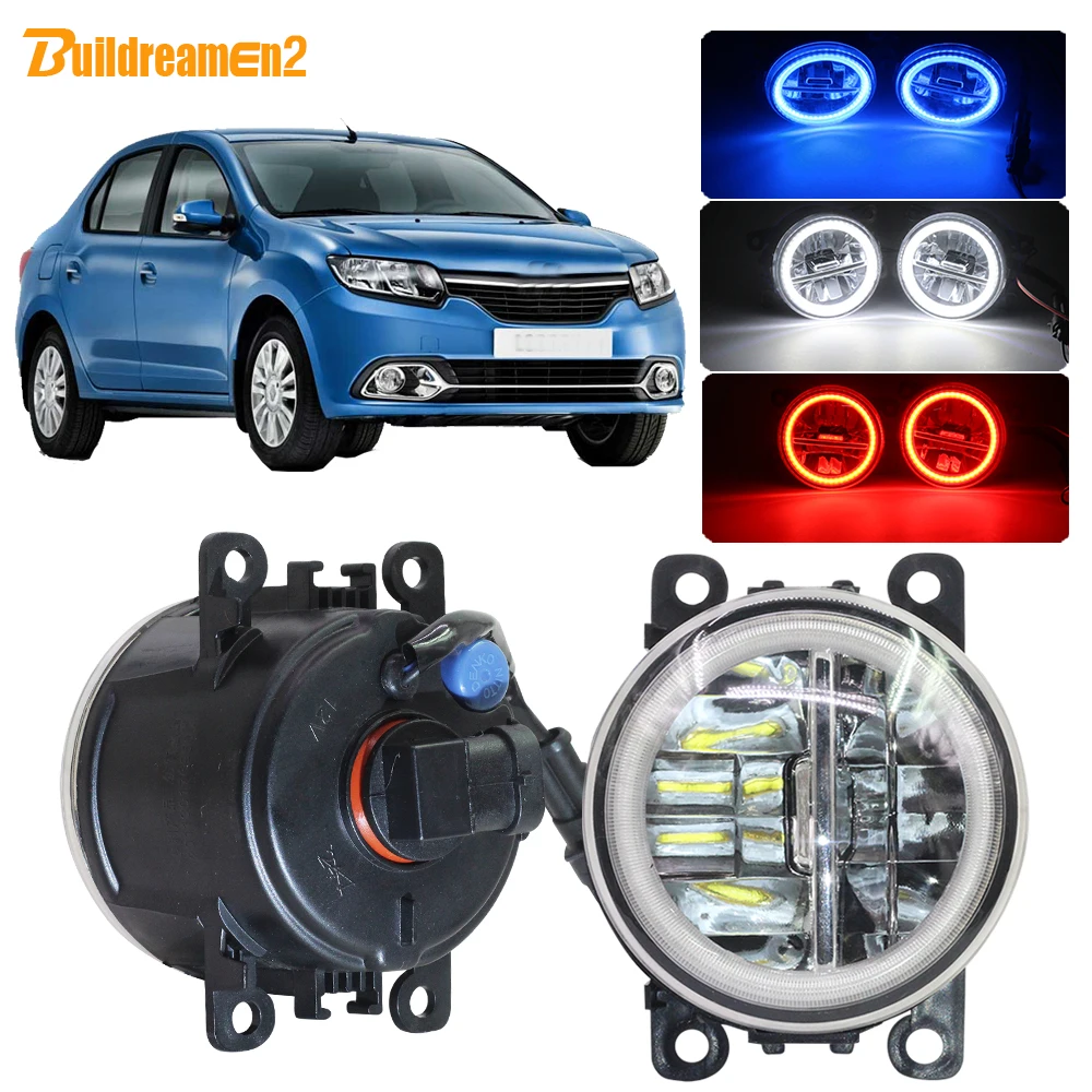 Buildreamen2 Car 4000LM LED Fog Light Kit Angel Eye DRL Daytime Running Light H11 12V Accessories For Renault Logan 2004-2015
Buildreamen2 Car 4000LM LED Fog Light Kit Angel Eye DRL Daytime Running Light H11 12V Accessories For Renault Logan 2004-2015