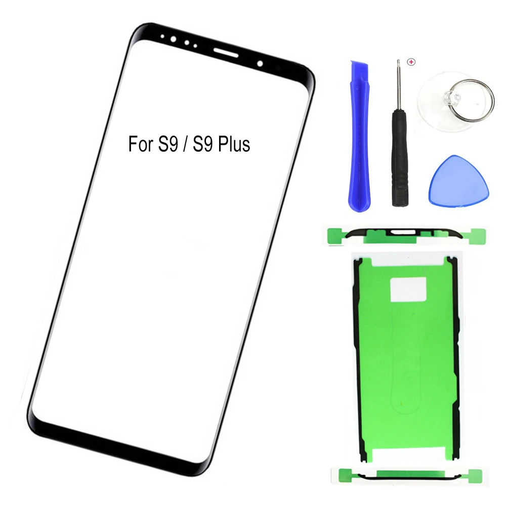Replacement Outer Glass Lens For samsung S9 G960/S9 Plus G965 LCD Touch Screen Front Glass Outer Panel + Adhesive tools
Replacement Outer Glass Lens For samsung S9 G960/S9 Plus G965 LCD Touch Screen Front Glass Outer Panel + Adhesive tools