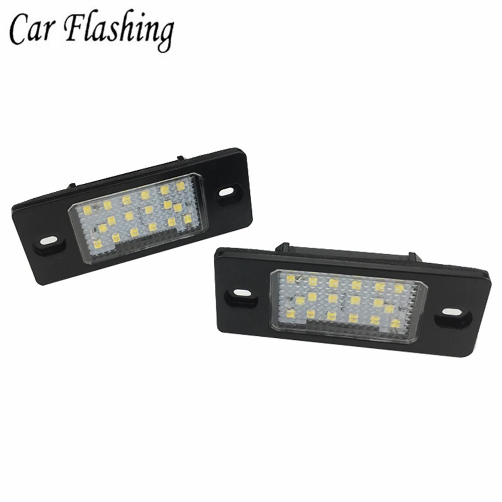 2pcs 18 LEDs Number License Plate LED Light Lamp For Porsche Cayenne VW GOLF 5 Touareg Triple Canbus Auto Tail Lighting Source
2pcs 18 LEDs Number License Plate LED Light Lamp For Porsche Cayenne VW GOLF 5 Touareg Triple Canbus Auto Tail Lighting Source