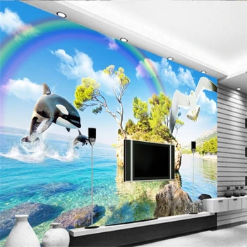 beibehang Custom wallpaper outdoor fresh seaside landscape decoration background wall decoration painting
beibehang Custom wallpaper outdoor fresh seaside landscape decoration background wall decoration painting