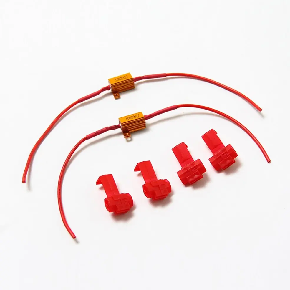 Automotive LED Resistor Decoder 10W 39 Brake Reversing Light Steering Light Fault Decoder
Automotive LED Resistor Decoder 10W 39 Brake Reversing Light Steering Light Fault Decoder