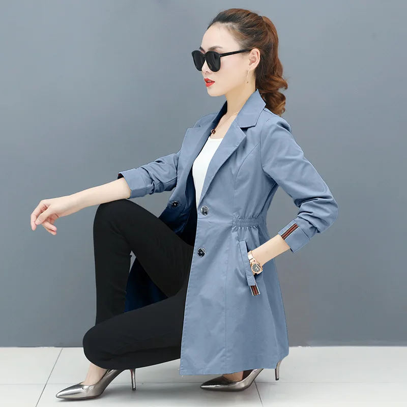 La MaxZa Slim Korean Casual Womens Trench Coats Full Sleeve Designer Coats England Style Elegant Women Tops
La MaxZa Slim Korean Casual Womens Trench Coats Full Sleeve Designer Coats England Style Elegant Women Tops
