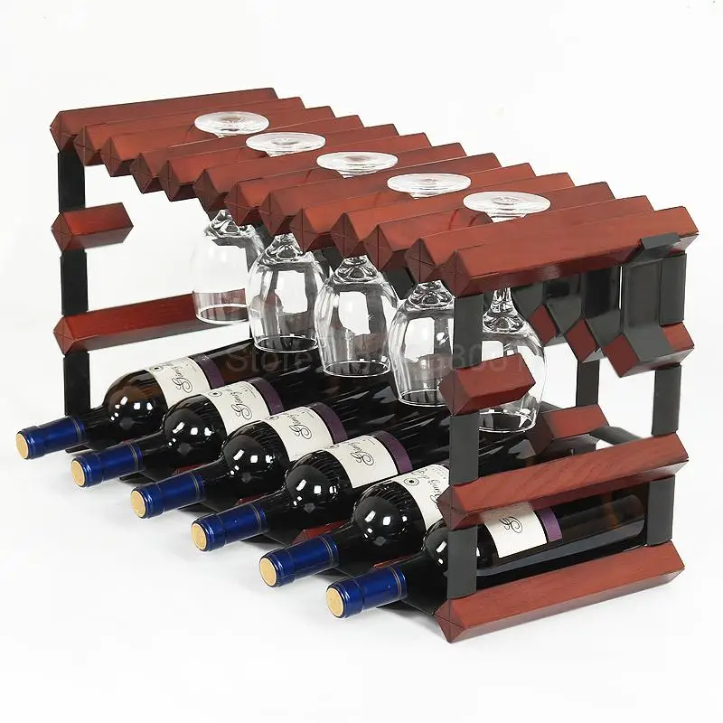 Solid wood wine rack decoration creative wine rack restaurant European wine glass goblet rack hanging wine rack
Solid wood wine rack decoration creative wine rack restaurant European wine glass goblet rack hanging wine rack