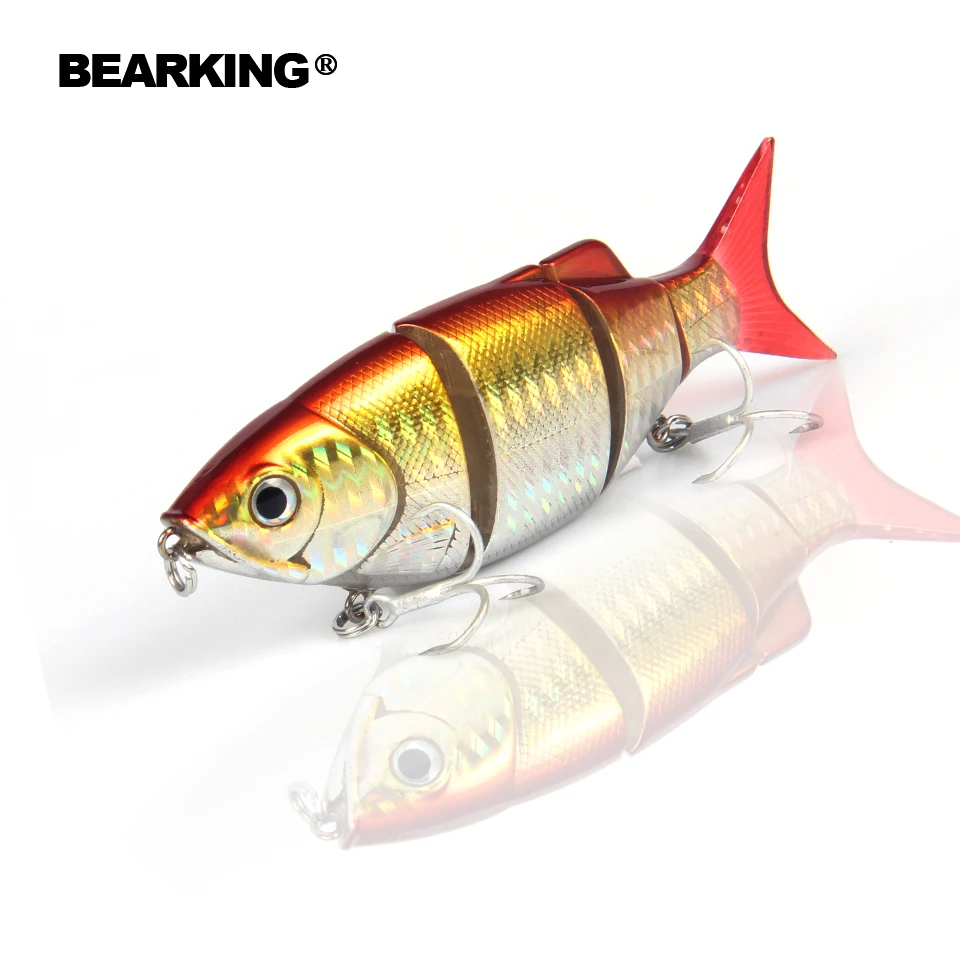 Bearking Hot model 5pcs/lot fishing lure Swimbait jointed 80mm 10g hard bait fish fresh water lure minnow free shipping
Bearking Hot model 5pcs/lot fishing lure Swimbait jointed 80mm 10g hard bait fish fresh water lure minnow free shipping
