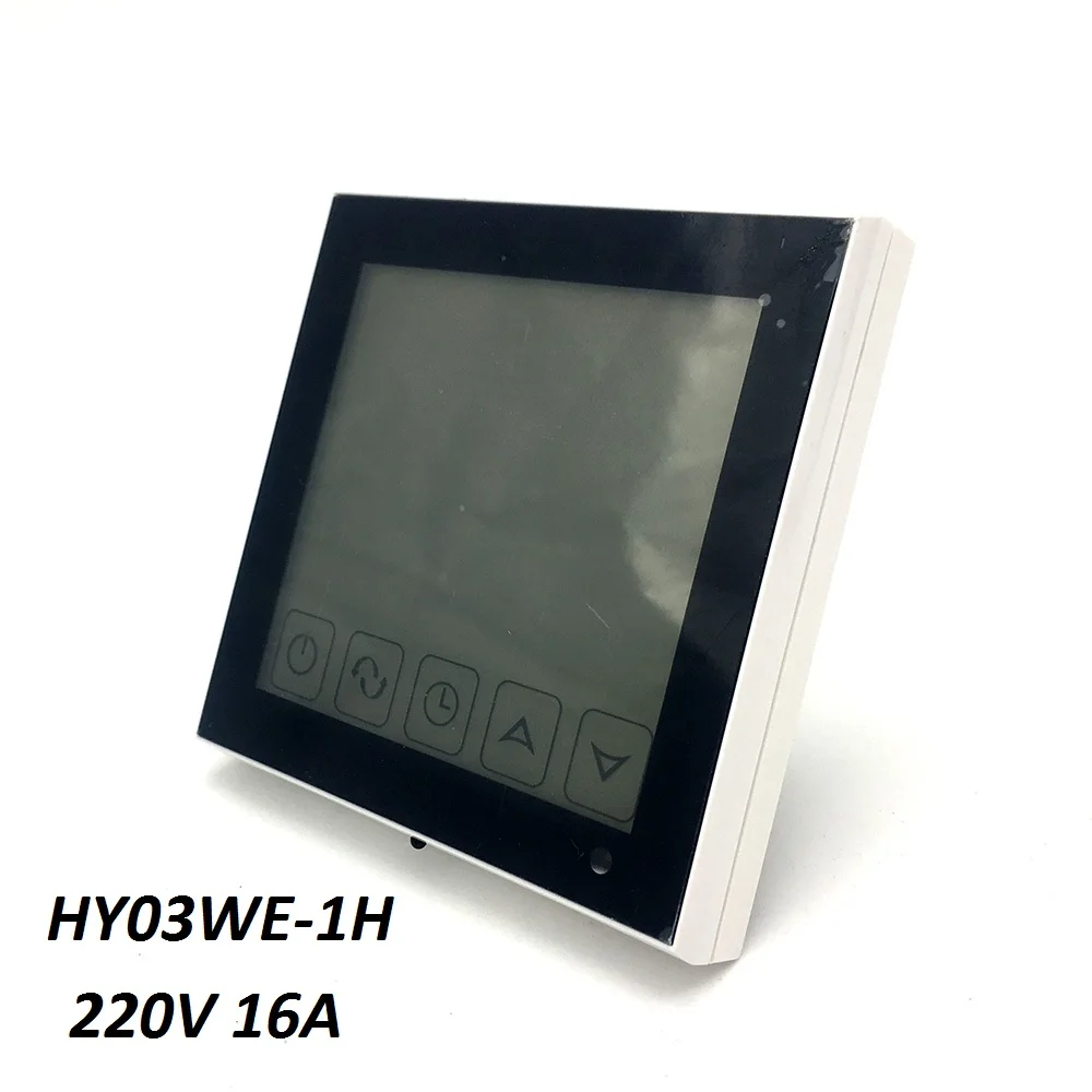 HY03WE-1H Digital Touch Screen Heating Room Thermostat for Warm Floor Electric Heating System Temperature Controller
HY03WE-1H Digital Touch Screen Heating Room Thermostat for Warm Floor Electric Heating System Temperature Controller