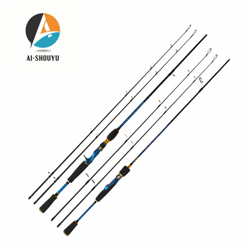 AI-SHOUYU 99% Carbon 1.8M 2.1M 2.4M 2 Section ML/MH Lure Fishing Rod Spinning/Casting Travel Rod Fishing Tackle
AI-SHOUYU 99% Carbon 1.8M 2.1M 2.4M 2 Section ML/MH Lure Fishing Rod Spinning/Casting Travel Rod Fishing Tackle
