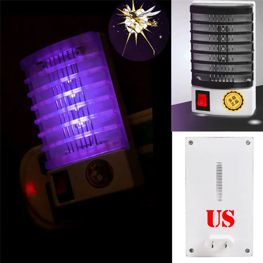 US Plug LED Socket Electric Mosquito Fly Bug Insect Trap Killer Zapper Night Lamp Lights Dropshipping 2018
US Plug LED Socket Electric Mosquito Fly Bug Insect Trap Killer Zapper Night Lamp Lights Dropshipping 2018