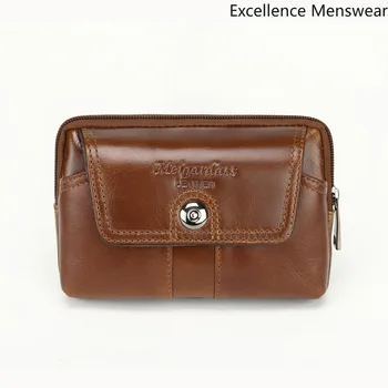 Vintage Waist Bag Genuine Leather Mobile Phone Bag Wear Belt Purse Waist Bag Men Motorcycle Casual Travel Korean Fanny Pack QQ
Vintage Waist Bag Genuine Leather Mobile Phone Bag Wear Belt Purse Waist Bag Men Motorcycle Casual Travel Korean Fanny Pack QQ