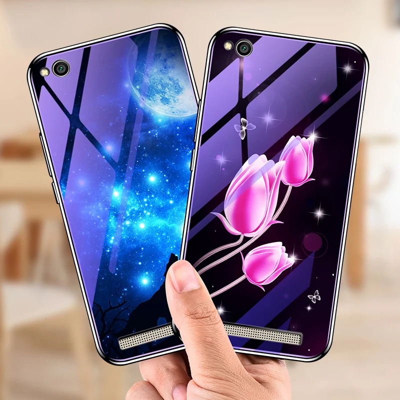 Tempered Glass Phone Case For Xiaomi Redmi 5a 5 Plus Case Soft Edge Plated Cover For Xiaomi Redmi 5A Redmi5A Cover Bumper Coque
Tempered Glass Phone Case For Xiaomi Redmi 5a 5 Plus Case Soft Edge Plated Cover For Xiaomi Redmi 5A Redmi5A Cover Bumper Coque