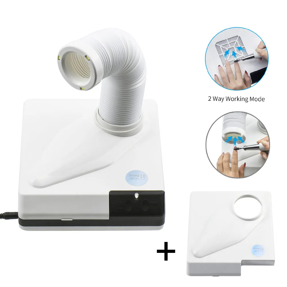 60W New Retractable Elbow Nail Dust Suction Collector With Strong Fan nail vacuum cleaner Manicure Salon Tool nail equipamiento
60W New Retractable Elbow Nail Dust Suction Collector With Strong Fan nail vacuum cleaner Manicure Salon Tool nail equipamiento