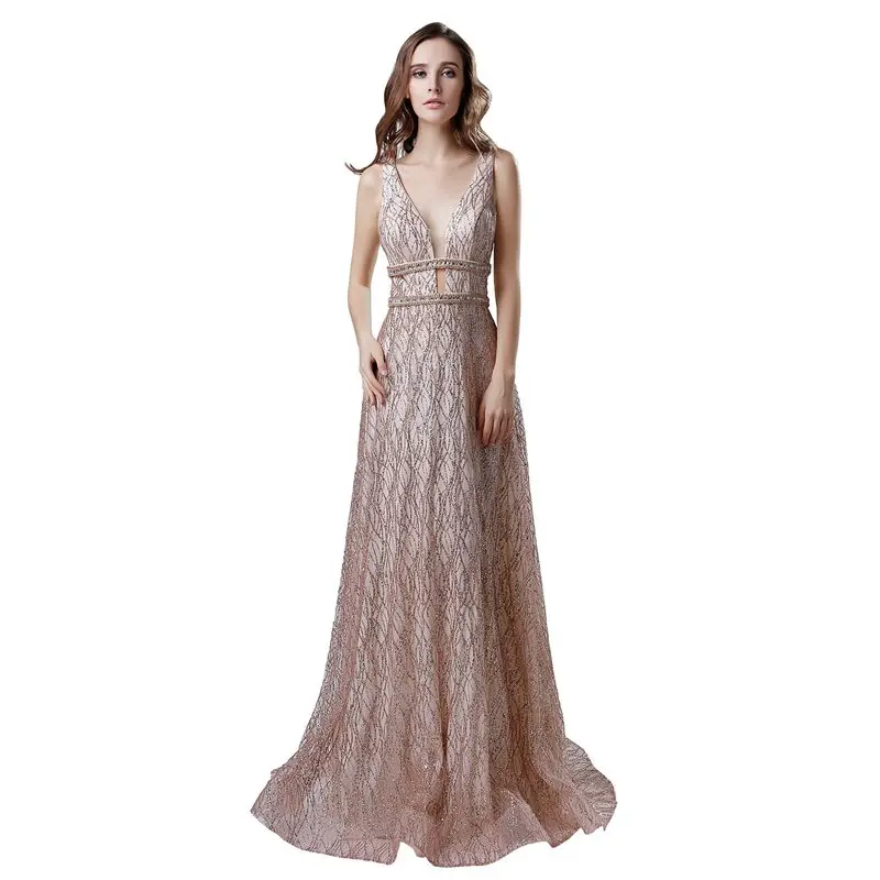 Dressv v neck elegant silver beading sleeveless a line sequins wedding party formal dress flesh pink evening dress
Dressv v neck elegant silver beading sleeveless a line sequins wedding party formal dress flesh pink evening dress