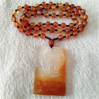 Natural authentic chalcedony for more than a year, pendant pendant, beaded sweater necklace cb22#
Natural authentic chalcedony for more than a year, pendant pendant, beaded sweater necklace cb22#