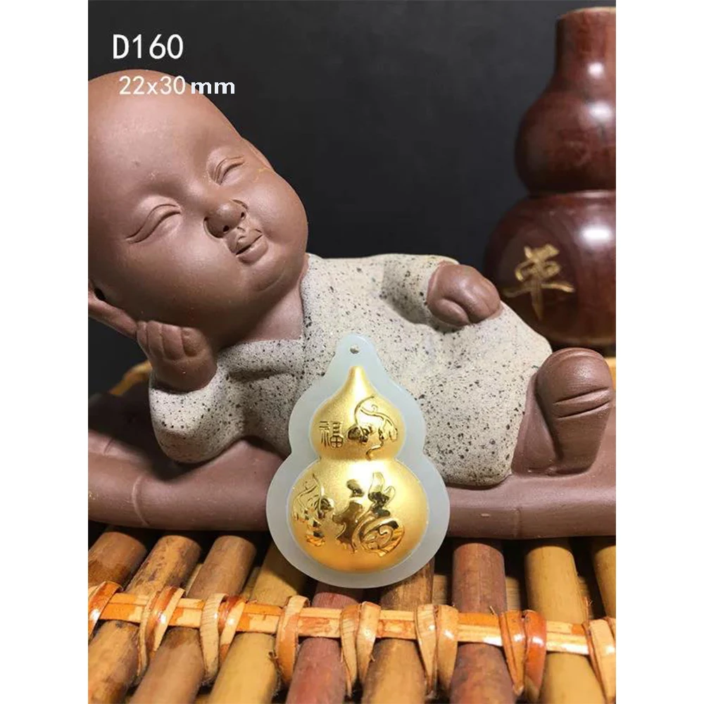 Hetian Natural Jade Necklace Gourd Jade Pendant with best Lucky Gift Pendant Female Male Jewelry
Hetian Natural Jade Necklace Gourd Jade Pendant with best Lucky Gift Pendant Female Male Jewelry