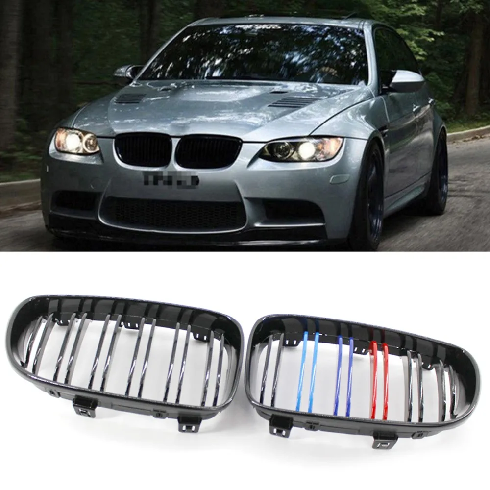 Front Center Kidney Grilles for BMW E81 E87 120d 120i 130i Gloss Black Mixed Color Grill 2008 2009 2010 2011
Front Center Kidney Grilles for BMW E81 E87 120d 120i 130i Gloss Black Mixed Color Grill 2008 2009 2010 2011