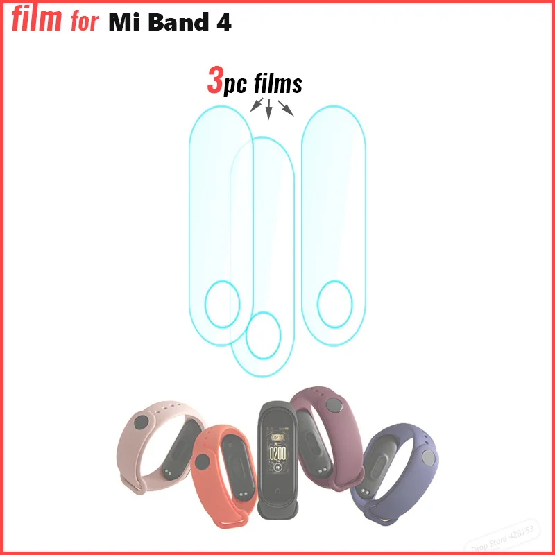Screen Protector Only Without Xiaomi Mi Band 4 Screen Protector only for Mi Smart Band 4 / 3 Protective Flim Anti-Scratch
Screen Protector Only Without Xiaomi Mi Band 4 Screen Protector only for Mi Smart Band 4 / 3 Protective Flim Anti-Scratch