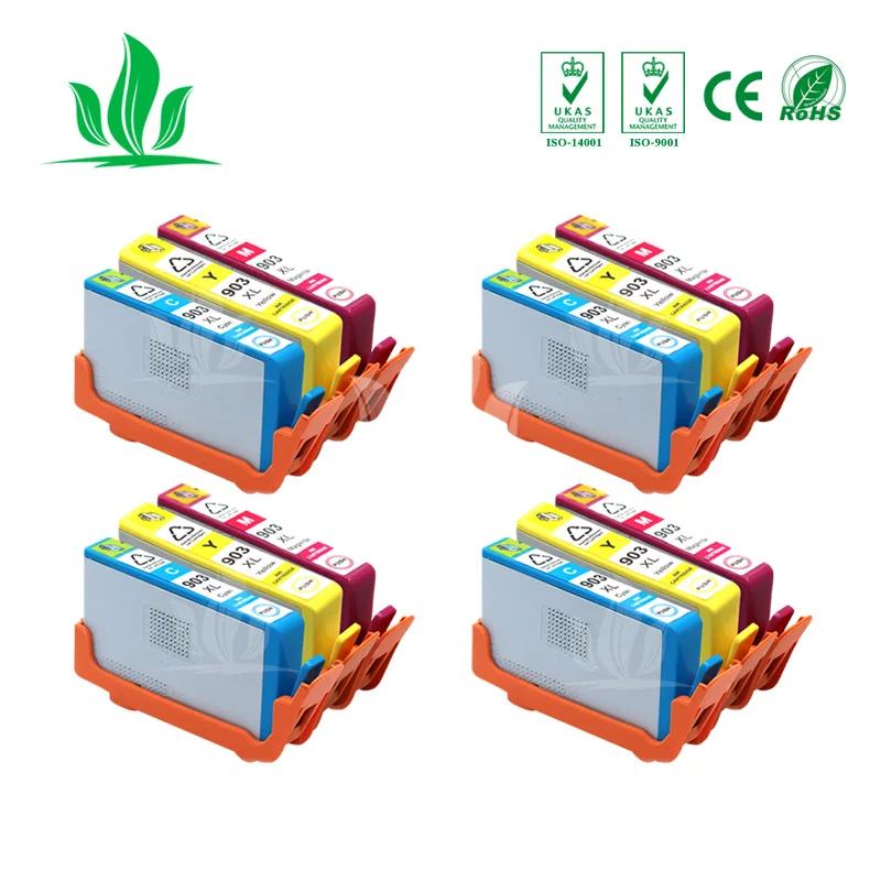 903XL 4XCMY Compatible for HP 903 903 XL Ink Cartridge for HP903 903xl for Officejet Pro 6975 6970 6950 6960 Printer
903XL 4XCMY Compatible for HP 903 903 XL Ink Cartridge for HP903 903xl for Officejet Pro 6975 6970 6950 6960 Printer