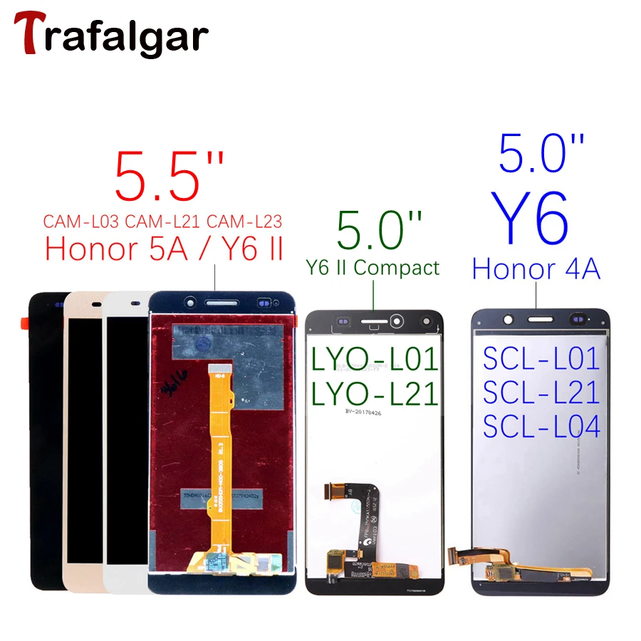 Huawei Y6 LCD Display Touch Screen Digitizer SCL L01 L21 L04 U31 U21 Y6 ii CAM L23 L03 L32 For Huawei Y6II Compact LCD LYO L01
Huawei Y6 LCD Display Touch Screen Digitizer SCL L01 L21 L04 U31 U21 Y6 ii CAM L23 L03 L32 For Huawei Y6II Compact LCD LYO L01