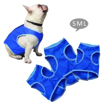 Summer Breathable Dog Cooling Vest Dog Cooling Harness For Dogs Adjustable Pet Mesh Reflective Vest Harnesses Quick Release hot
Summer Breathable Dog Cooling Vest Dog Cooling Harness For Dogs Adjustable Pet Mesh Reflective Vest Harnesses Quick Release hot