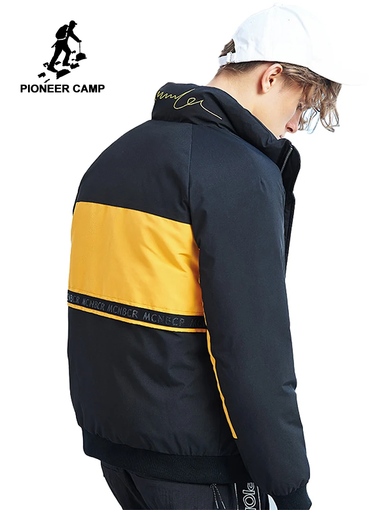 Pioneer camp new winter down jacket men brand clothing fashion patchwork down parkas for men thick warm jackets coat AYR801428
Pioneer camp new winter down jacket men brand clothing fashion patchwork down parkas for men thick warm jackets coat AYR801428