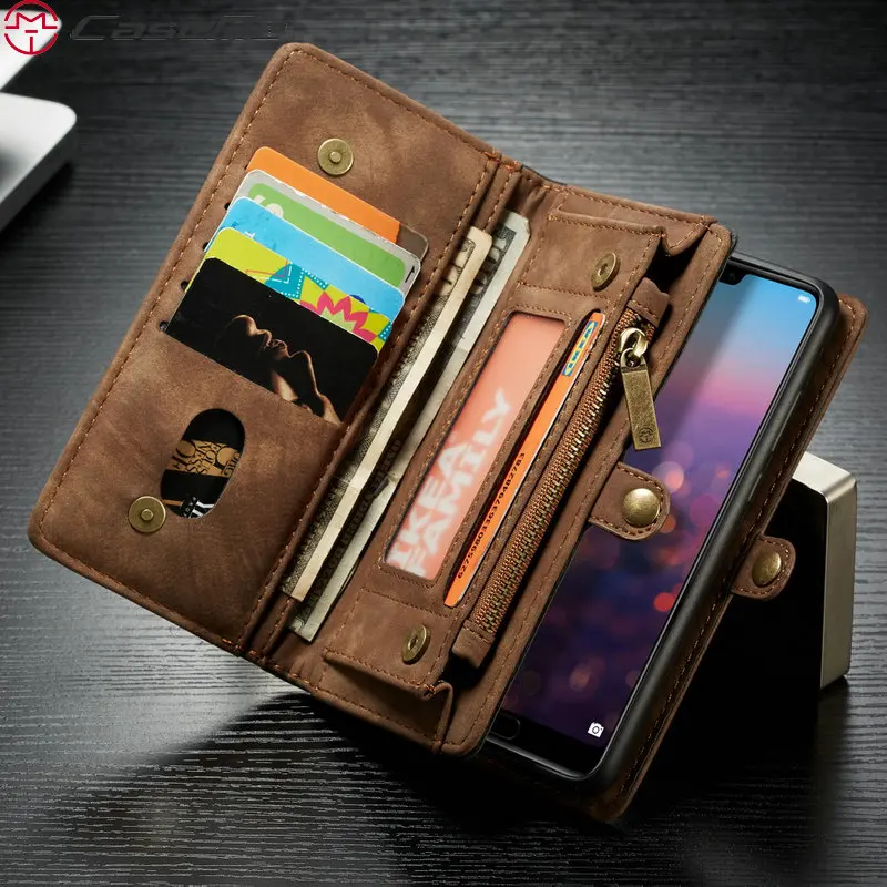 CaseMe For Huawei P20 Pro Ultimate Functional All-In-One Handmade Leather Removable Wallet Elegant Flip Detachable Wallet Case
CaseMe For Huawei P20 Pro Ultimate Functional All-In-One Handmade Leather Removable Wallet Elegant Flip Detachable Wallet Case