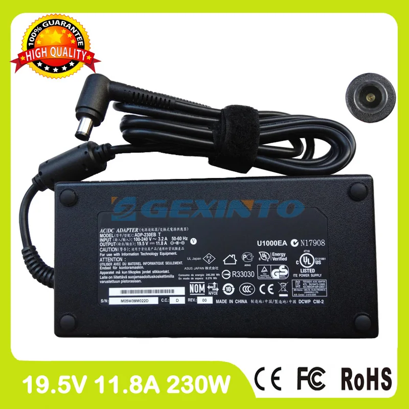 Slim Ac Adapter 19.5V 11.8A laptop charger for Acer Predator 17 G9-793 G9-793G 15 G9-593 G9-593G 17 X GX-791 KP.2300H.001
Slim Ac Adapter 19.5V 11.8A laptop charger for Acer Predator 17 G9-793 G9-793G 15 G9-593 G9-593G 17 X GX-791 KP.2300H.001