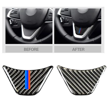 Carbon Fiber Steering Wheel Decoration Sticker Cover Trim for BMW 1 Series 17 F52 X1 16-17 F48 2 Series F45 F46 Gran Tourer New
Carbon Fiber Steering Wheel Decoration Sticker Cover Trim for BMW 1 Series 17 F52 X1 16-17 F48 2 Series F45 F46 Gran Tourer New