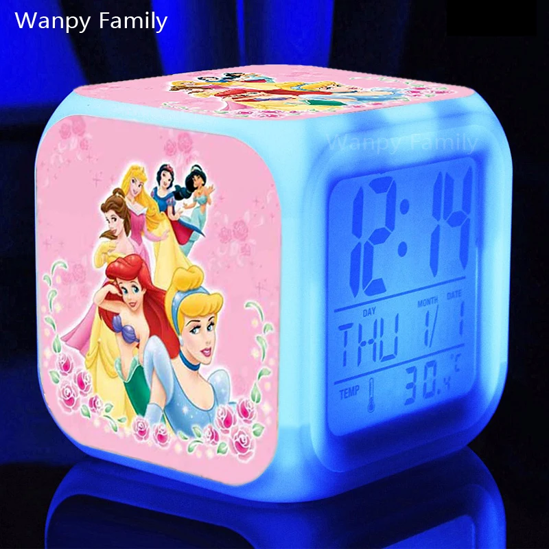 Beautiful Princess Snow White Alarm Clocks,Glowing LED Color Change Digital alarm clocks for kids Multifunctio Toy Gift
Beautiful Princess Snow White Alarm Clocks,Glowing LED Color Change Digital alarm clocks for kids Multifunctio Toy Gift