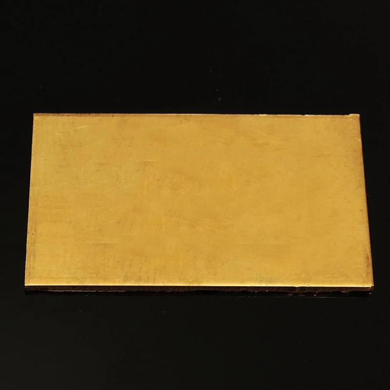 1pc Brass Metal Thin Sheet Plate Welding Metalworking Craft DIY Tool for Manufacture of Deep Drawing Bending Force Components