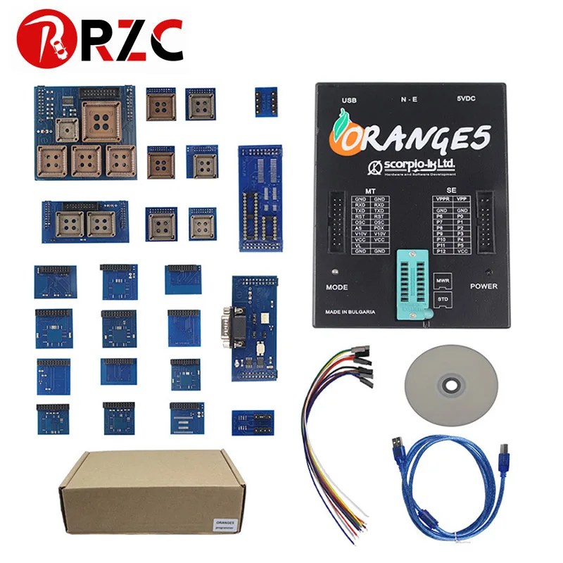 OEM Orange5 Programmer Device With Adapter Packet Hardware + Enhanced Function Software High Quality Orange 5 ECU Programmer
OEM Orange5 Programmer Device With Adapter Packet Hardware + Enhanced Function Software High Quality Orange 5 ECU Programmer