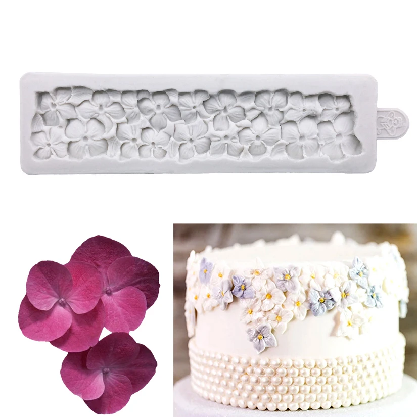 Hydrangea 100% Platinum Silicone Sugarcraft Mould, Fondant Cake Decorating Tools Bakeware
Hydrangea 100% Platinum Silicone Sugarcraft Mould, Fondant Cake Decorating Tools Bakeware