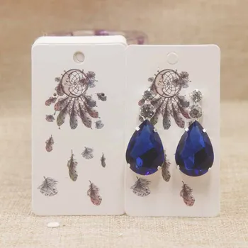 Amazing Packing Store 2019 Feather earring display cards NEW kraft jewelry display earring cards 5cm*9cm Wholesale customize
Amazing Packing Store 2019 Feather earring display cards NEW kraft jewelry display earring cards 5cm*9cm Wholesale customize
