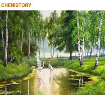 CHENISTORY Frame Forest Landscape DIY Painting By Numbers Modern Wall Art Canvas Painting Hand Painted Gift For Living Room Arts
CHENISTORY Frame Forest Landscape DIY Painting By Numbers Modern Wall Art Canvas Painting Hand Painted Gift For Living Room Arts