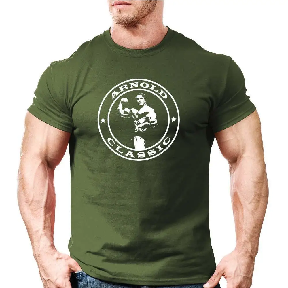 2019 New Arrive O-Neck T Shirt Men Arnold Classic Body Building T-Shirt | Workout Trainer Motivation Online Tshirt Design
2019 New Arrive O-Neck T Shirt Men Arnold Classic Body Building T-Shirt | Workout Trainer Motivation Online Tshirt Design