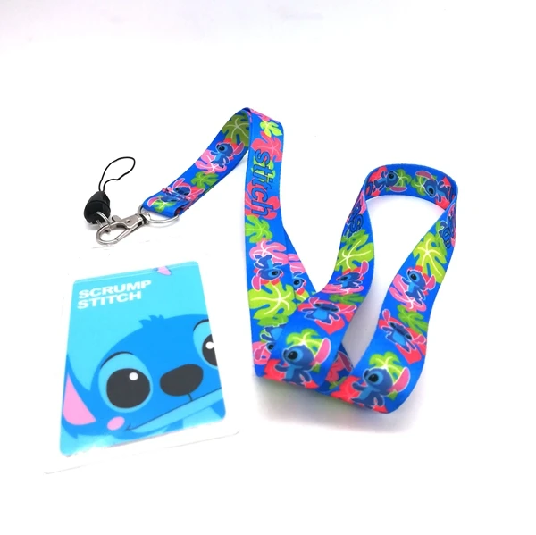 Retail 1pcs cartoon stitch Neck Strap Lanyards Card Holders Bank Neck Strap Card Bus ID Holders Rope Key Chain L218
Retail 1pcs cartoon stitch Neck Strap Lanyards Card Holders Bank Neck Strap Card Bus ID Holders Rope Key Chain L218