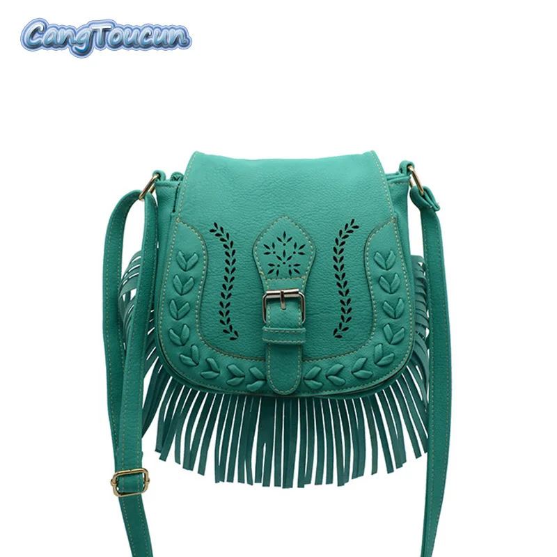 CangToucun Fashion Hollow Out Leather Women Messenger Bags Female Tassel Small Women Shoulder Crossbody Bags Ladies Purse X170
CangToucun Fashion Hollow Out Leather Women Messenger Bags Female Tassel Small Women Shoulder Crossbody Bags Ladies Purse X170