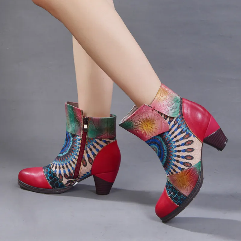 Plus Size Women Martin Boots Embroidery Leather High Heels Ankle Boots Women Brand Winter Shoes 42 Retro Handmade Knight Boots
Plus Size Women Martin Boots Embroidery Leather High Heels Ankle Boots Women Brand Winter Shoes 42 Retro Handmade Knight Boots