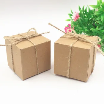 5x5x5cm Kraft Paper Gift Boxes candy Boxes Event Party Supplies Gift Boxes With rope 20pcs
5x5x5cm Kraft Paper Gift Boxes candy Boxes Event Party Supplies Gift Boxes With rope 20pcs