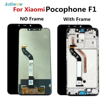For Xiaomi Pocophone F1 LCD Display Touch Screen Digitizer Assembly with Frame 6.18" for Xiaomi Poco F1 LCD Screen
For Xiaomi Pocophone F1 LCD Display Touch Screen Digitizer Assembly with Frame 6.18" for Xiaomi Poco F1 LCD Screen
