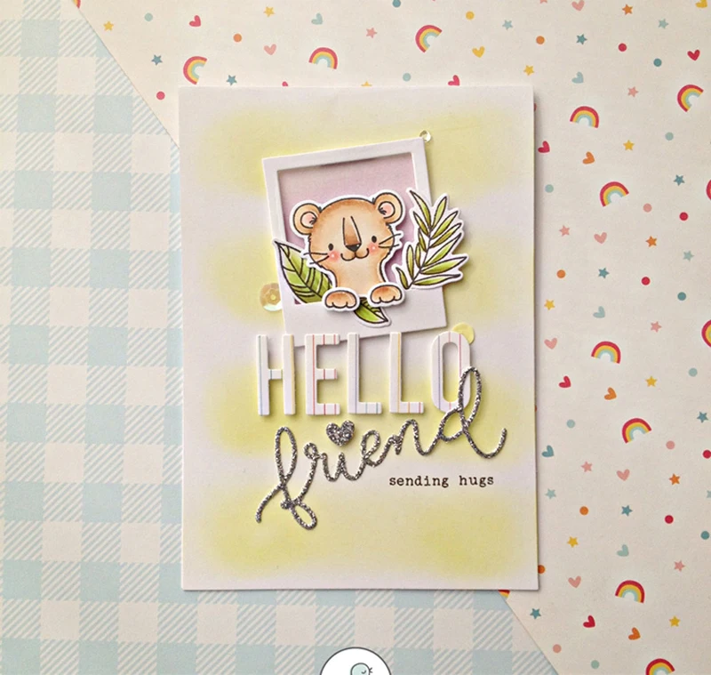 Hello Friend Words Metal Cutting Dies Stencils for DIY Scrapbooking Craft Paper Card Decorative Embossing Die Cuts
Hello Friend Words Metal Cutting Dies Stencils for DIY Scrapbooking Craft Paper Card Decorative Embossing Die Cuts