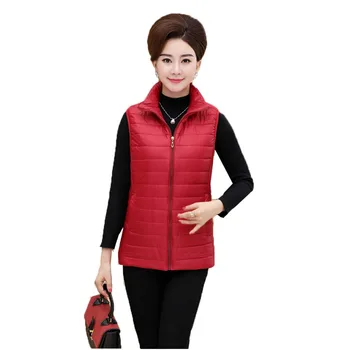 Women's winter fashion solid color short vest Women's warm padded vest Female New Slim Fit Large Sleeveless Vest L-5XL
Women's winter fashion solid color short vest Women's warm padded vest Female New Slim Fit Large Sleeveless Vest L-5XL