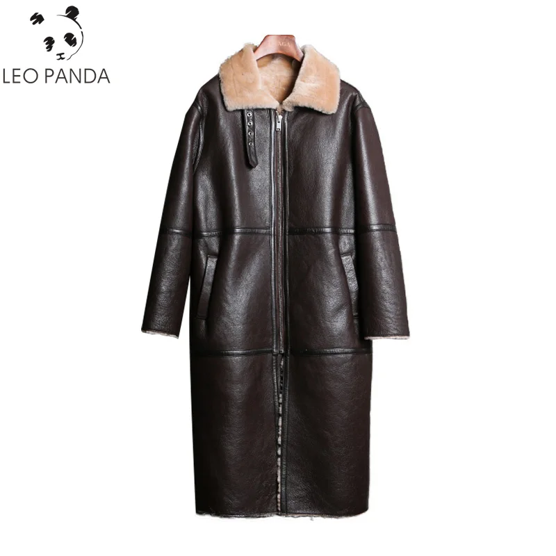 Real Sheepskin coat 2018 women winter thick warm Merino Sheep Fur jacket shearing fur leather soft sheepskin coat long design
Real Sheepskin coat 2018 women winter thick warm Merino Sheep Fur jacket shearing fur leather soft sheepskin coat long design