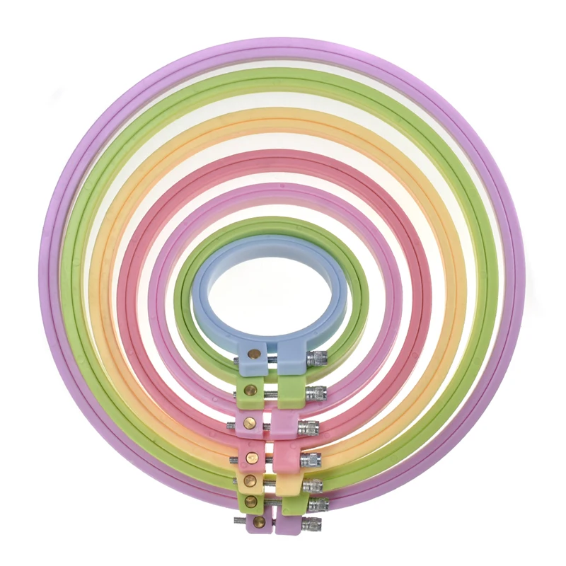 1pc Cross Adjustable Sewing Tool Plastic Embroidery Cross Stitch Hoop Ring Frame Embroidery Hoops DIY Sewing Crafts
1pc Cross Adjustable Sewing Tool Plastic Embroidery Cross Stitch Hoop Ring Frame Embroidery Hoops DIY Sewing Crafts