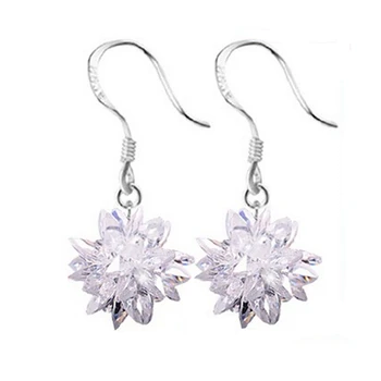 NEHZY 925 Sterling silver jewelry woman Ice crystal earrings new fashion exquisite stones beautiful flowers lovely princess
NEHZY 925 Sterling silver jewelry woman Ice crystal earrings new fashion exquisite stones beautiful flowers lovely princess