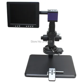 HDMI HD USB Digital Industry Microscope Camera+Fine adjustment bracket+10X-200X C-Mount Lens+144 LED Light+8-inch Monitor
HDMI HD USB Digital Industry Microscope Camera+Fine adjustment bracket+10X-200X C-Mount Lens+144 LED Light+8-inch Monitor