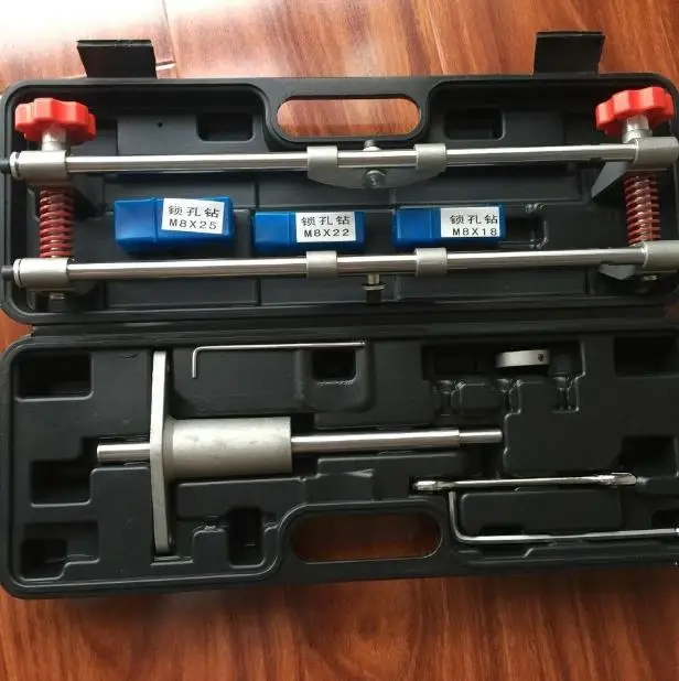Professional Locksmith Woodworking Door Lock Mortiser Kit Hole Saw Pounch Opener Installation Mortising Jig Tool Maintenance Set
Professional Locksmith Woodworking Door Lock Mortiser Kit Hole Saw Pounch Opener Installation Mortising Jig Tool Maintenance Set