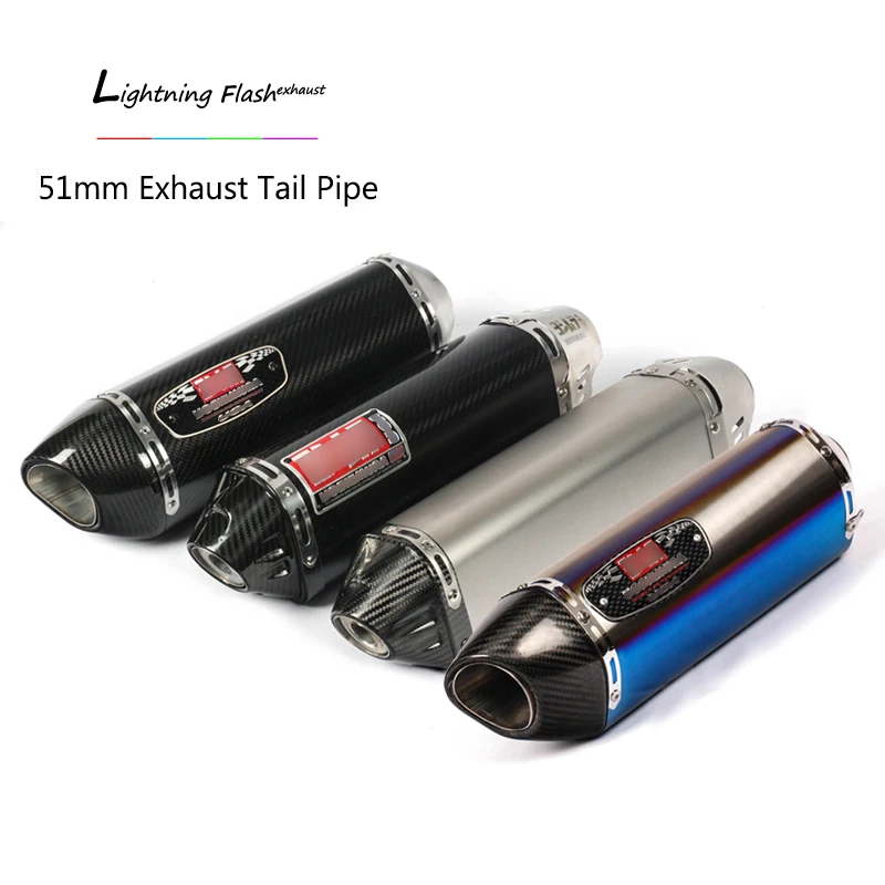 Universal 38-51 mm Silencer Exhaust Pipe Motorcycle Modified Tail Escape Removable DB Killer for MT07 MT-09 FZ07 FZ09 YZF-R3
Universal 38-51 mm Silencer Exhaust Pipe Motorcycle Modified Tail Escape Removable DB Killer for MT07 MT-09 FZ07 FZ09 YZF-R3