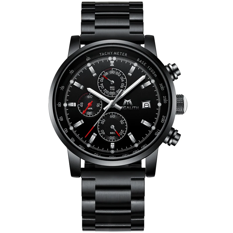 MEGALITH Hot Sale Brand Watch Men Waterproof Fashion Causal Wristwatch Leather Band Automatic Date Quartz Watches Clock Reloj
MEGALITH Hot Sale Brand Watch Men Waterproof Fashion Causal Wristwatch Leather Band Automatic Date Quartz Watches Clock Reloj
