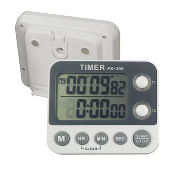 Digital Kitchen Dual Timer Cooking Timer Stopwatch Loud Alarm Count-Up & Count Down Timer with Magnetic Back & Adjustable Volume
Digital Kitchen Dual Timer Cooking Timer Stopwatch Loud Alarm Count-Up & Count Down Timer with Magnetic Back & Adjustable Volume
